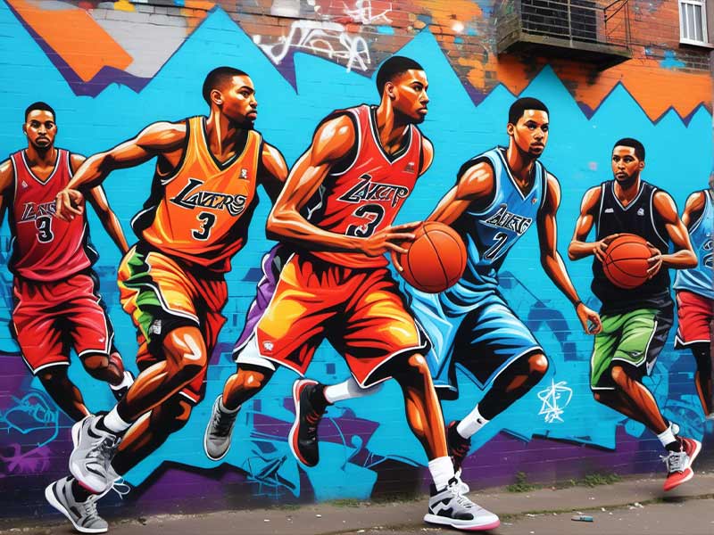 球队恶棍！来看看鲍威尔和阿德巴约的扔雪球大战！